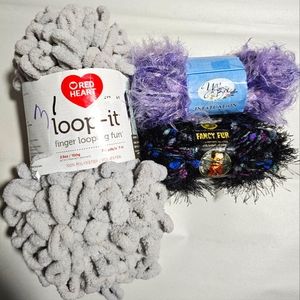 3PC Brand New Variety Yarn/Fibers